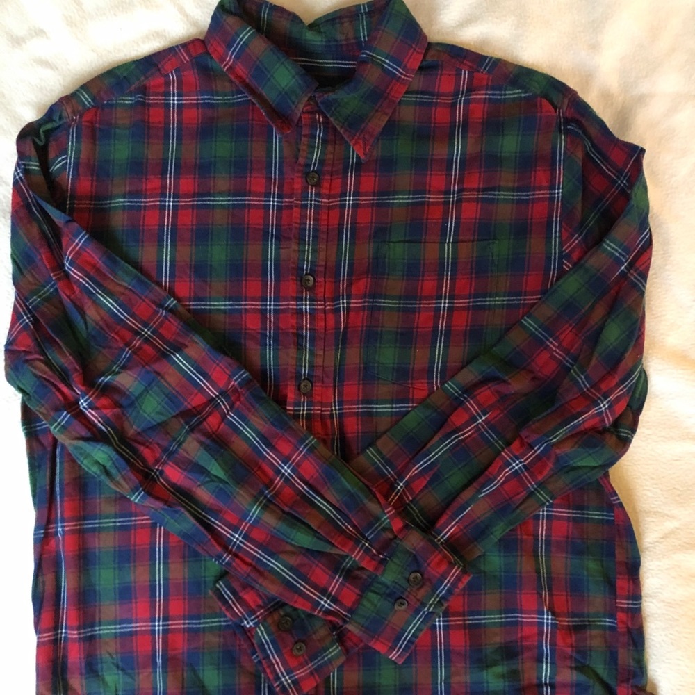 St John’s Bay flannel long sleeve shirt